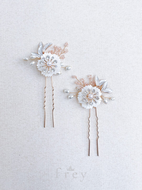 ACC-2022-00005-FloralTwigsHairpinSet-Gold-White2pcsC1