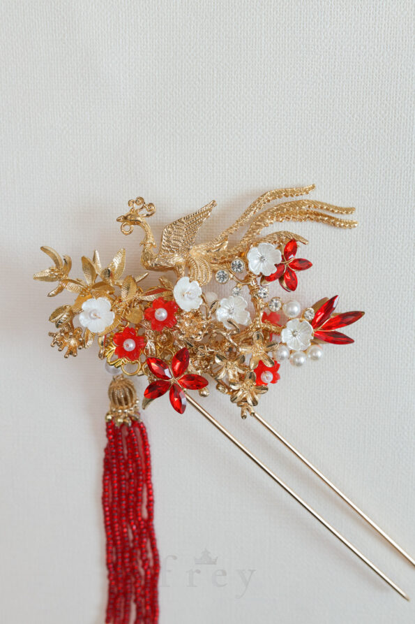 CHN-2023-00015-Phoenix-Majesty-Fire-Hairpin-Gold-Red-Right-1