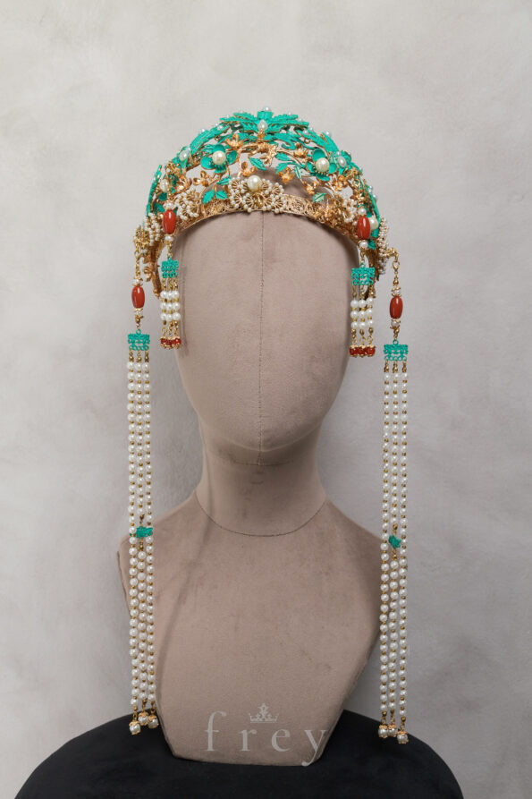 CHN-2023-00043-Opera-Night-Headdress-Gold-Turquoise